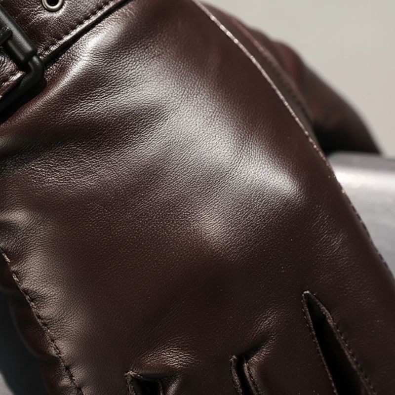 Premium Real Leather Driving Gloves