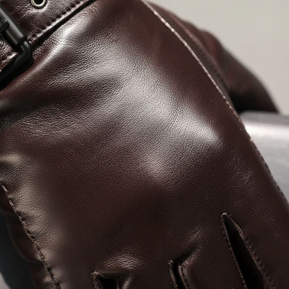 Premium Real Leather Driving Gloves