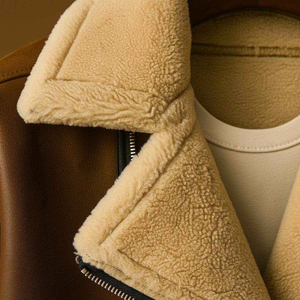 Luxury Soft Suede Leather Jacket