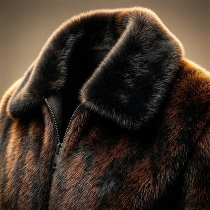 Luxury Genuine Fur Winter Coat