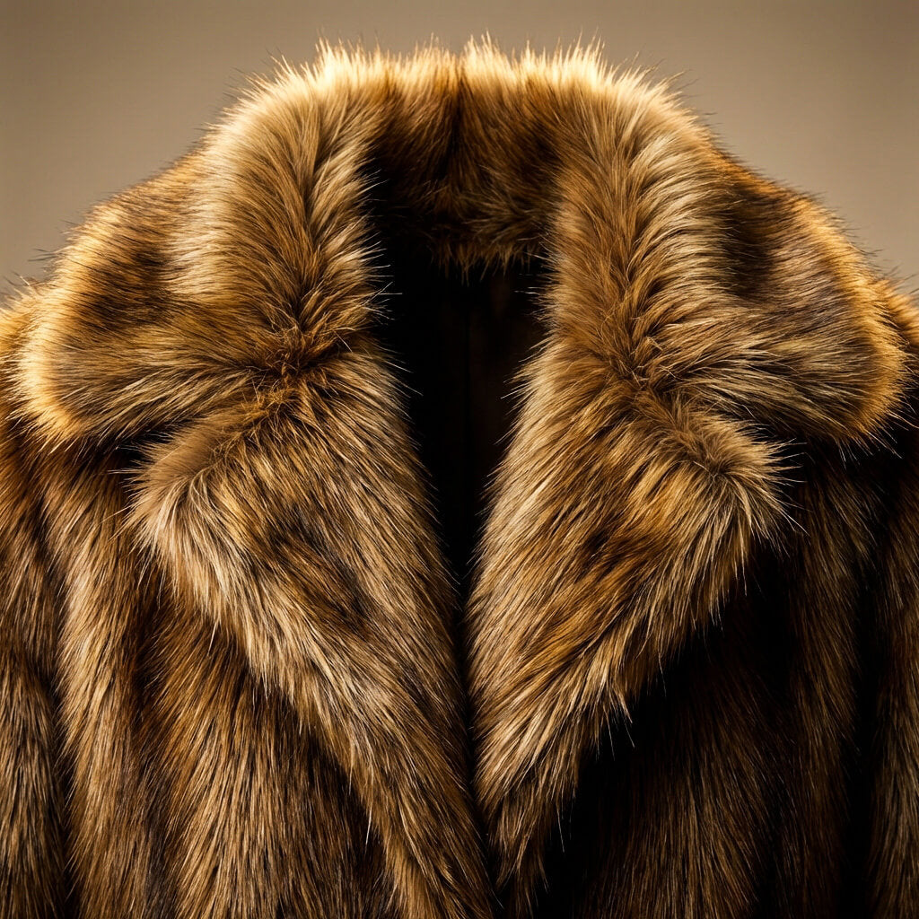 Luxurious Long Fur Winter Coat