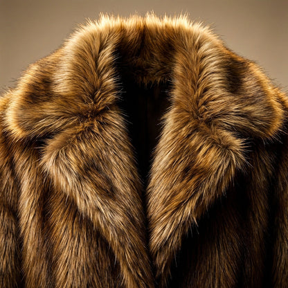 Luxurious Long Fur Winter Coat