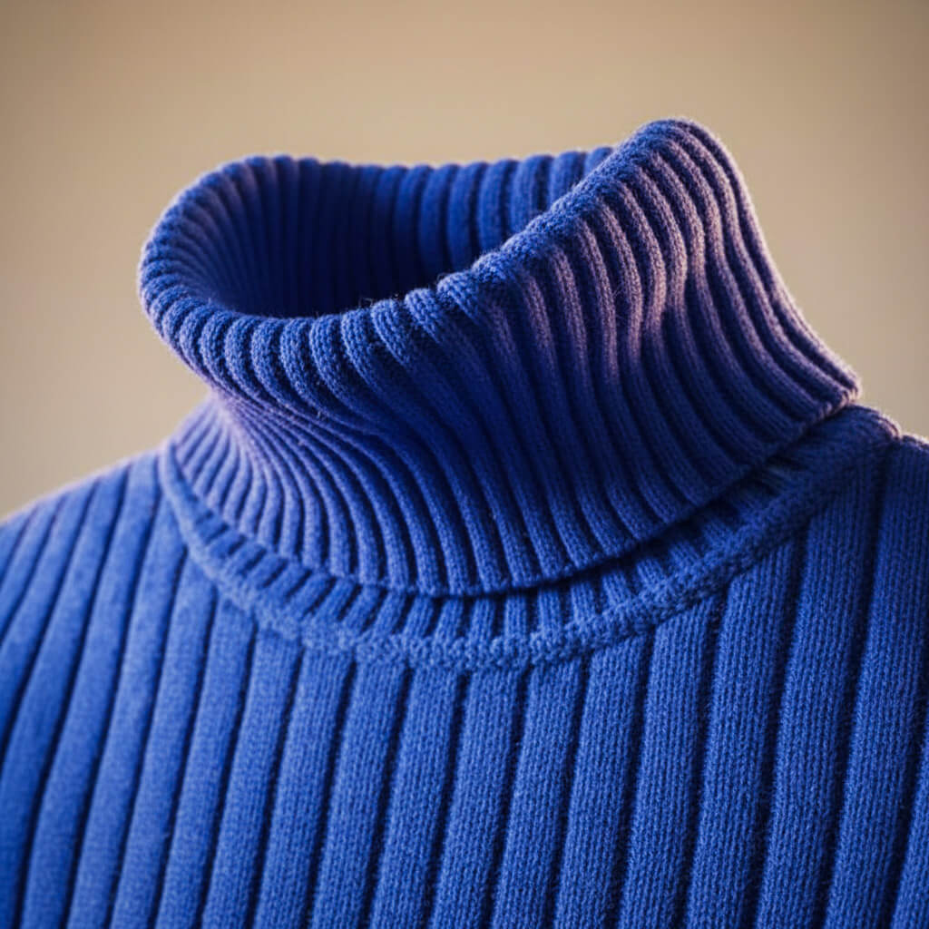 Luxury Soft Wool Turtleneck Sweater