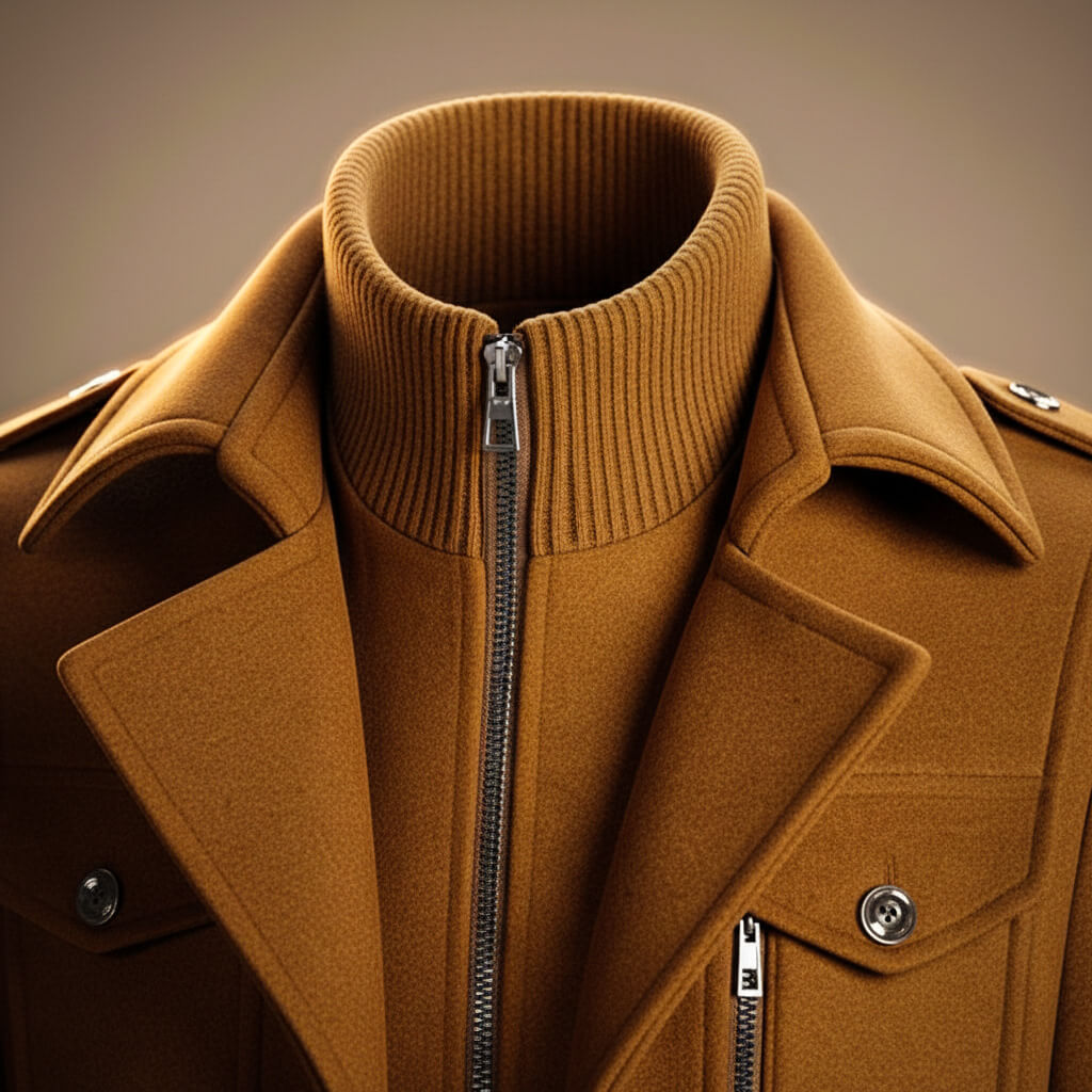 Classic Pure Wool Winter Coat