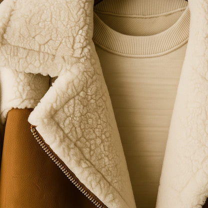 Luxury Soft Suede Coat