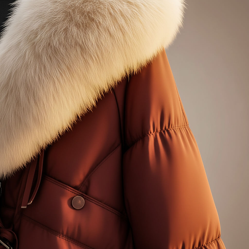 Luxurious Faux Fur Winter Jacket