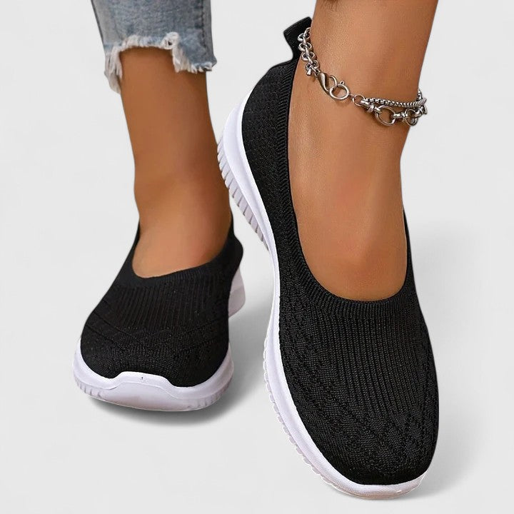 Comfortable Womens Breathable Slip On Sneakers