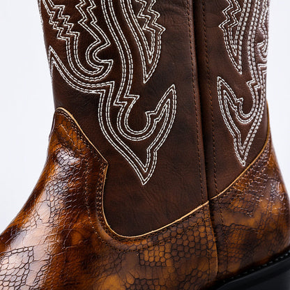 Luxury Genuine Leather Ankle Boots