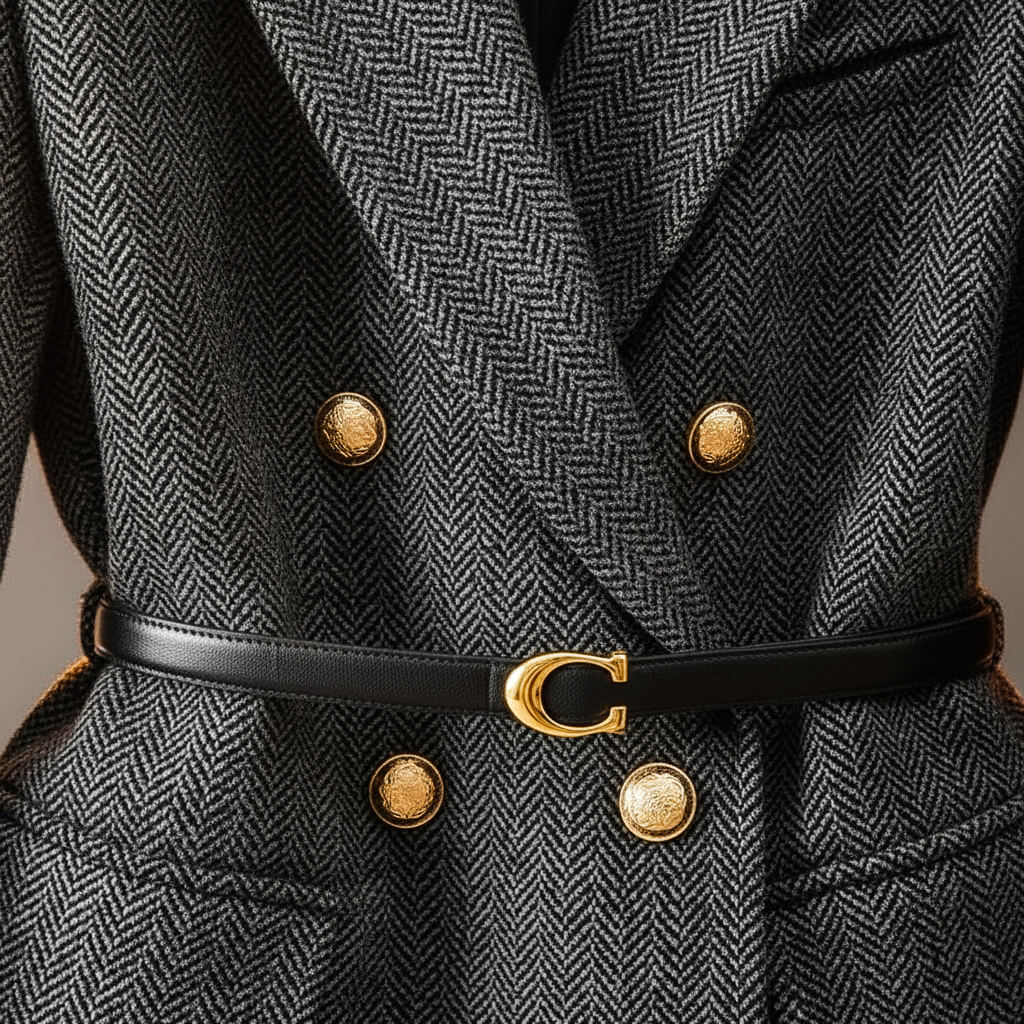 Luxury Women's Wool Tailored Jacket