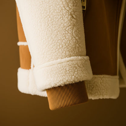 Luxury Soft Suede Coat