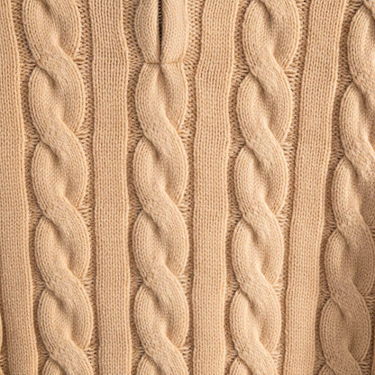 Classic Luxury Cable Crew Sweater