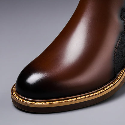 Classic Genuine Leather Ankle Boots