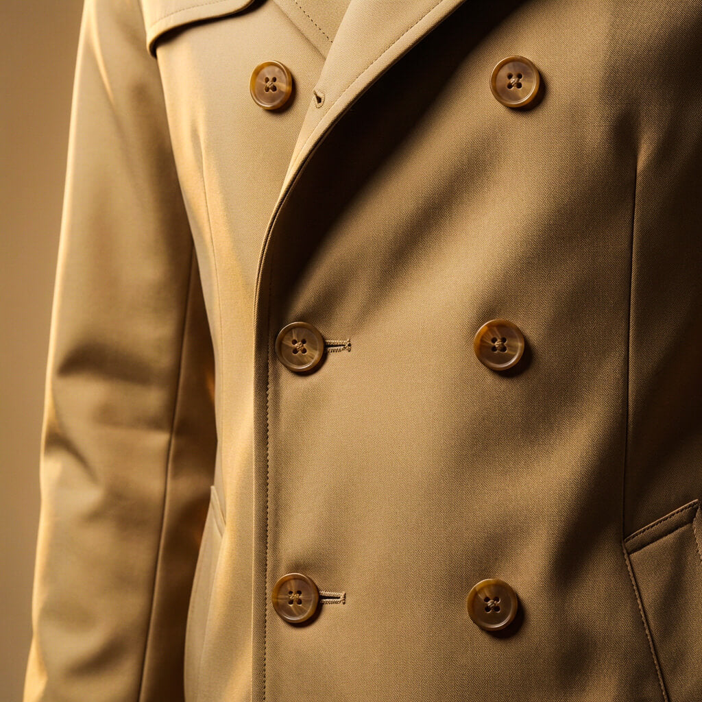 Luxury Classic Long Trench Coat