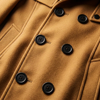 Classic Pure Wool Overcoat