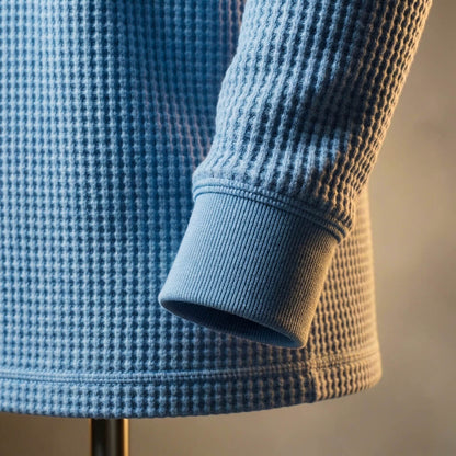 Luxury Textured Waffle Weave Shirt