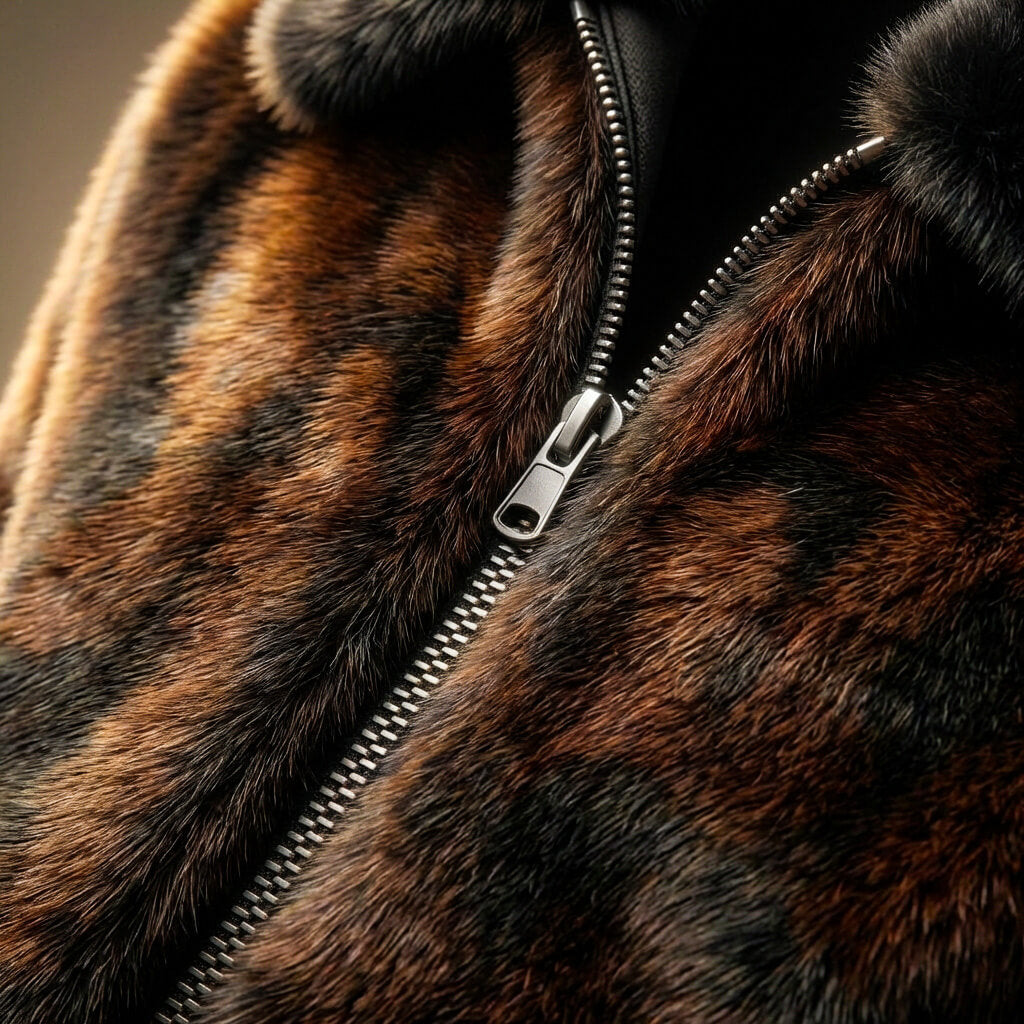 Luxury Genuine Fur Winter Coat
