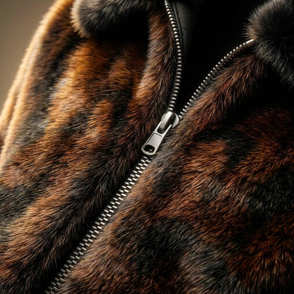 Luxury Genuine Fur Winter Coat