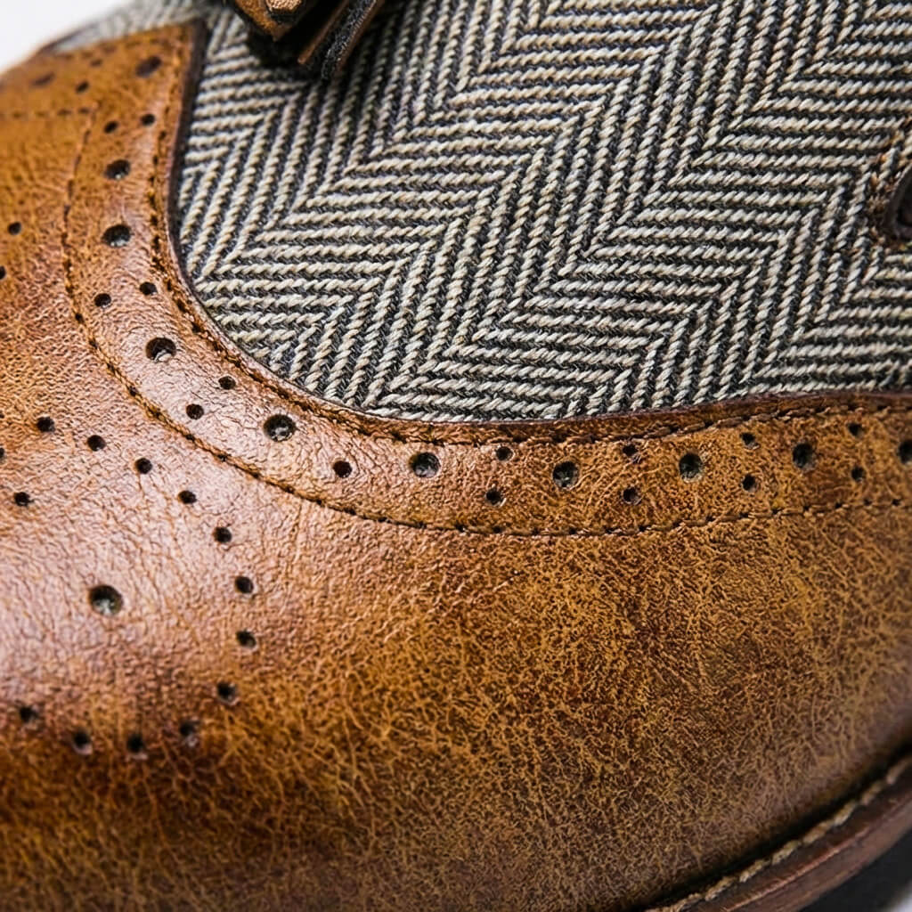 Classic Luxury Leather Slip On Shoes