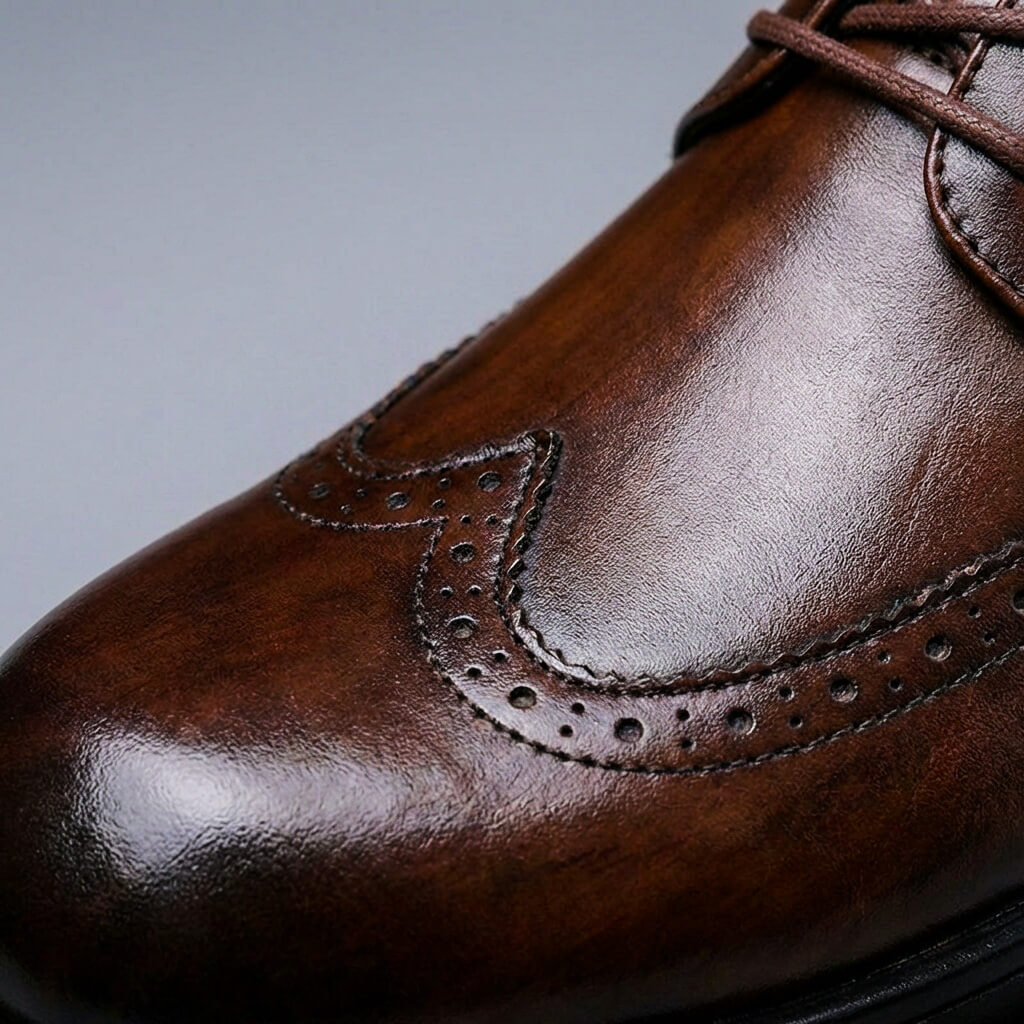 Classic Brown Leather Shoes