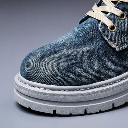 Classic Blue High Top Sneakers