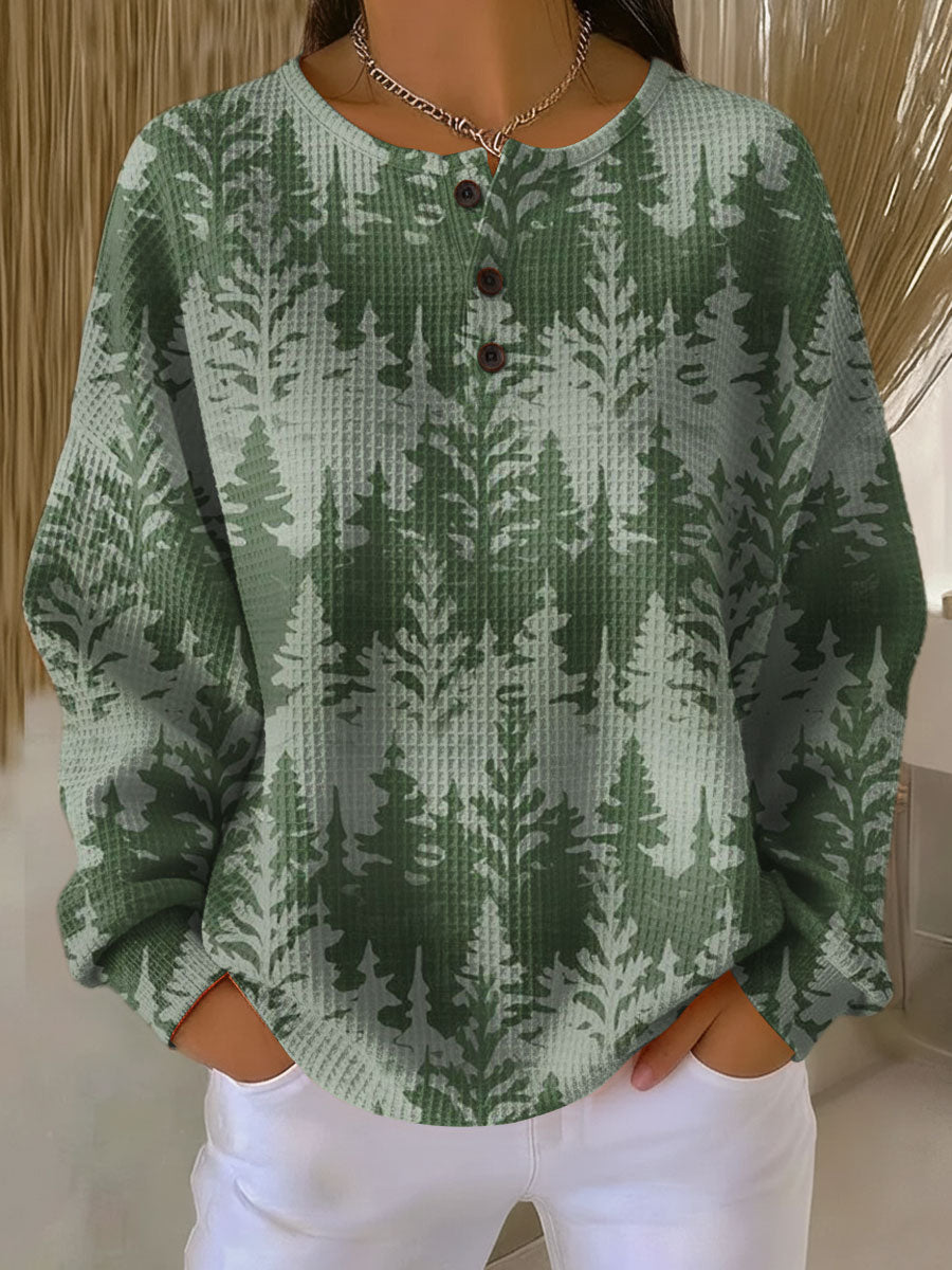 Festive Holiday Crew Neck Sweater - VibreMode