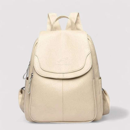 Luxe Faux Leather Backpack