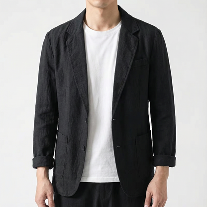 Men's Linen Formal Blazer