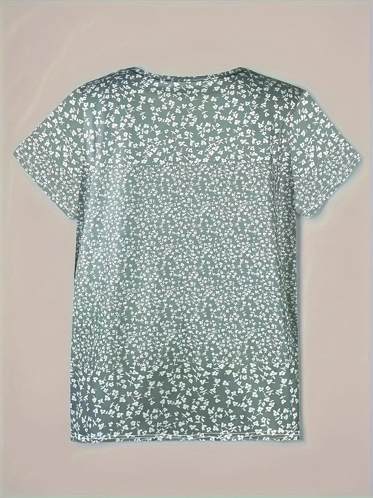 Women's V-Neck Short Sleeve Casual