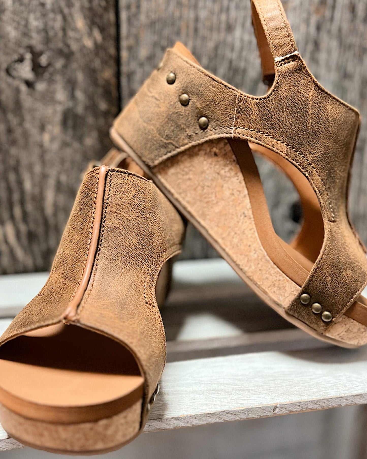 Comfortable Vegan Heel Sandals