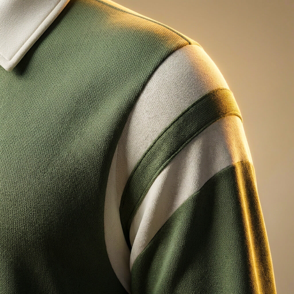 Classic Luxury Long Sleeve Polo Shirt