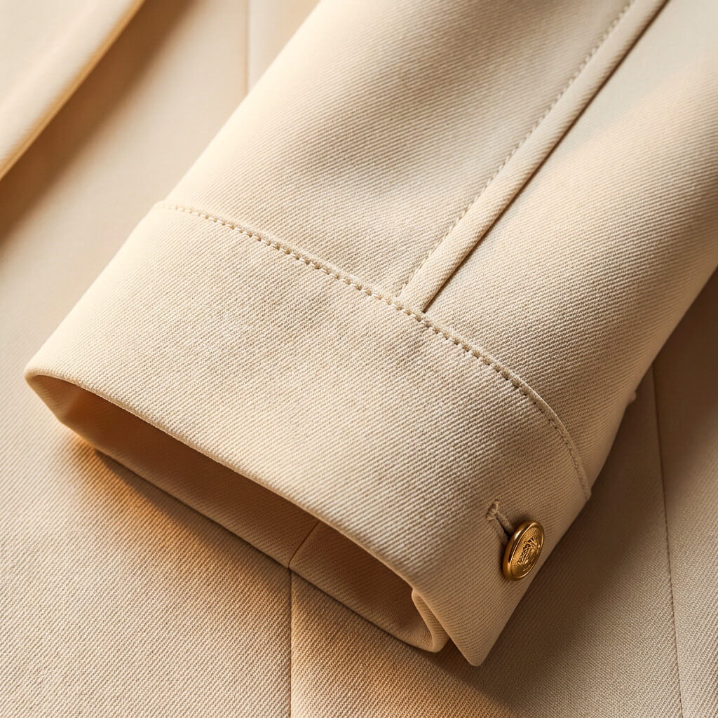 Fashion Belted Wool Jacket