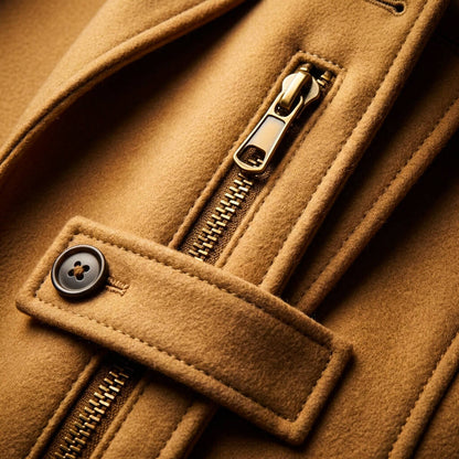 Classic Pure Wool Overcoat