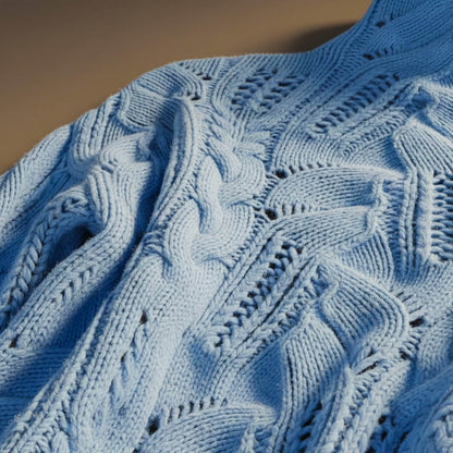 Warm Wool Crew Neck Sweater