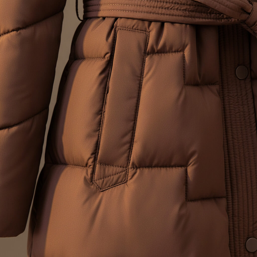 Warm Padded Hooded Winter Coat