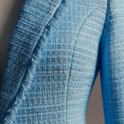 Luxury Textured Women's Blazer