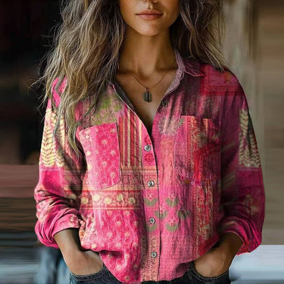 Women's Vintage Bohemian Blouse