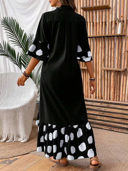 Warm Honey Spotted Sundress