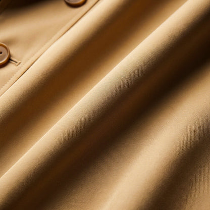 Luxury Classic Long Trench Coat