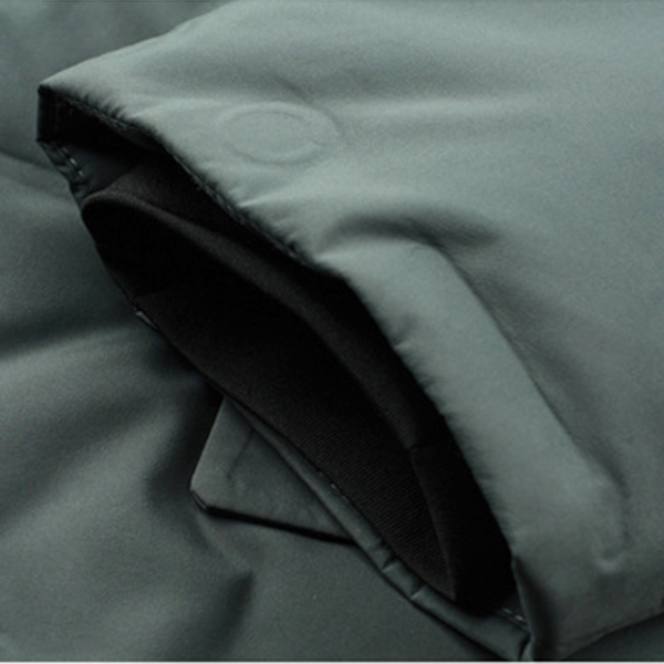Classic Fit Quilted Mens Blazer Coat
