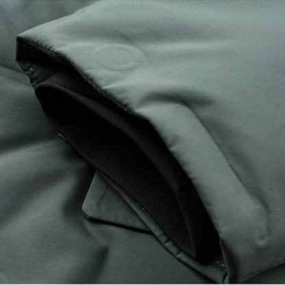 Classic Fit Quilted Mens Blazer Coat