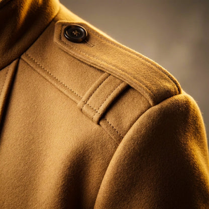 Classic Pure Wool Overcoat