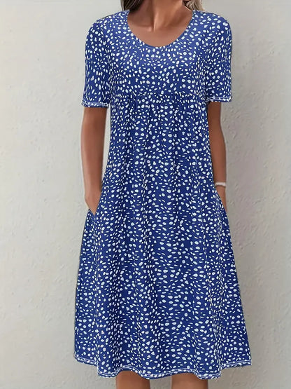 Beautiful Ladies' Flowy Evening Gown Dress