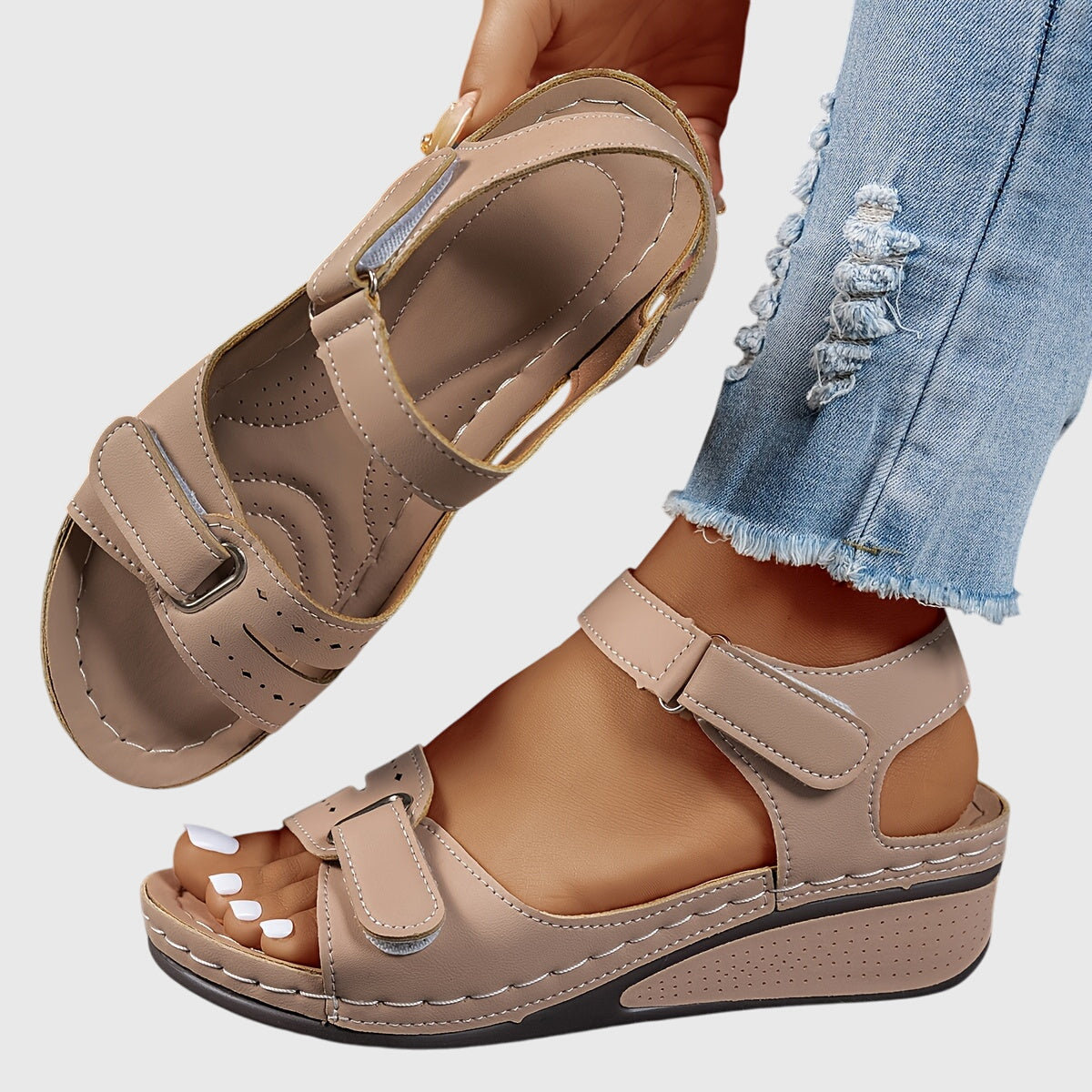 Sparkling Gemstone Sandals