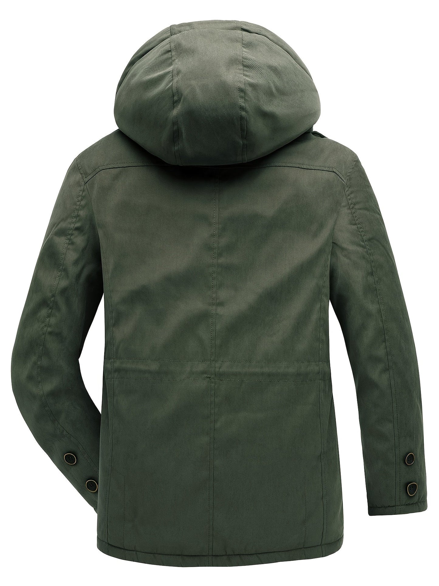 Men's Thick Padded Winter Jacket Outdoor