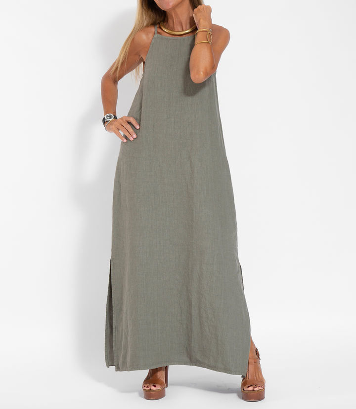 Elegant Strapless Long Evening Dress