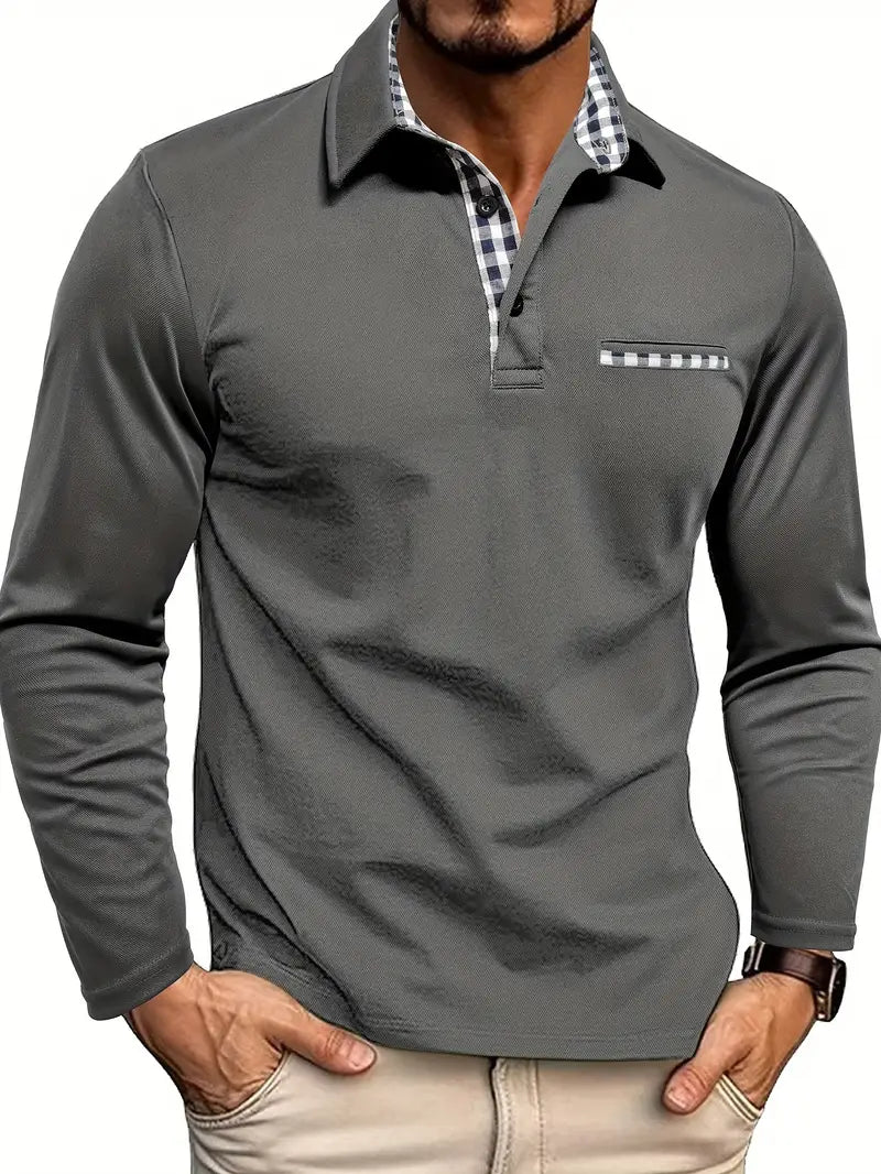 Men's Classic Spring Polo Shirt - VibreMode