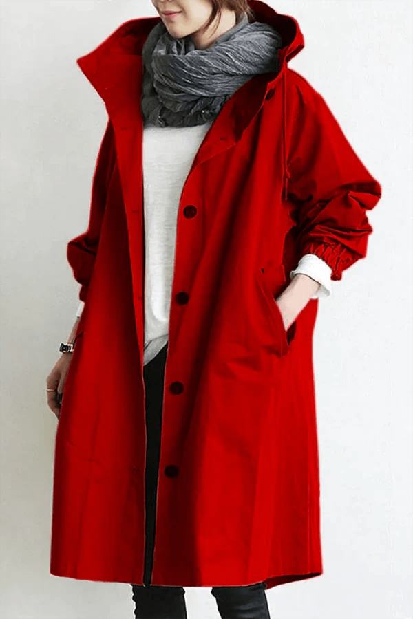 Women's Waterproof Rain Cape Lightweight Breathable