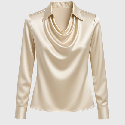 Floral Women's Crew Neck Long Sleeve Blouse