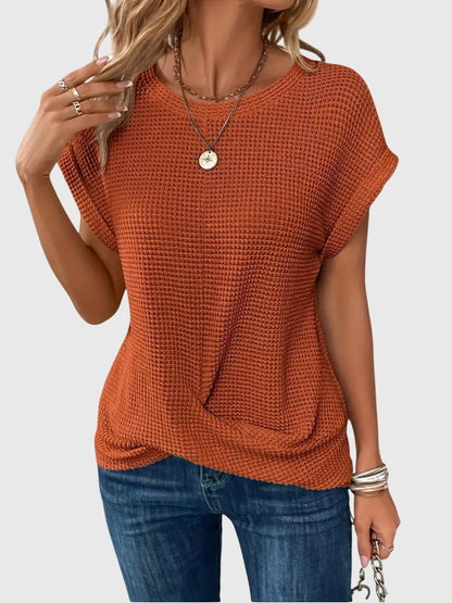 Relaxed Fit V-Neck T-Shirt For Women