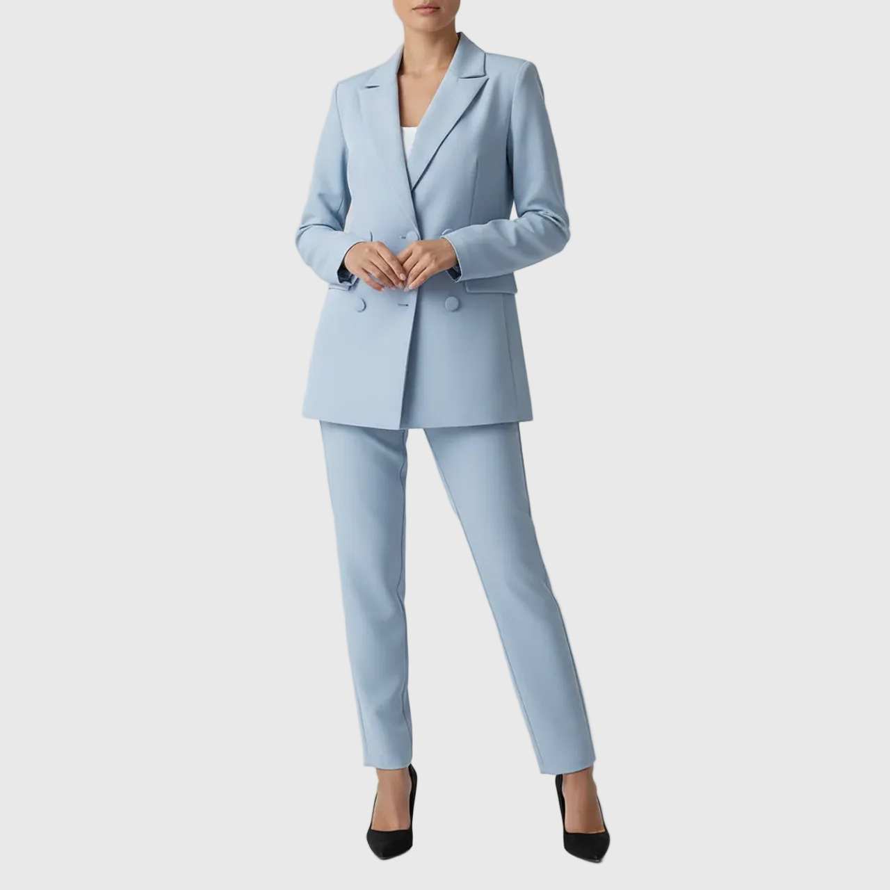 Women's Classic Fit Blazer Suit - VibreMode